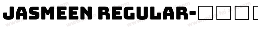 Jasmeen Regular字体转换